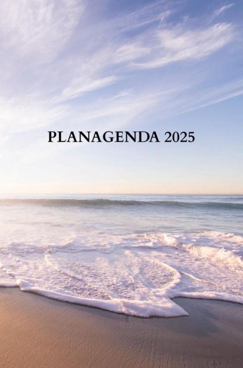 Agenda de planification sans marque sans marque 2025