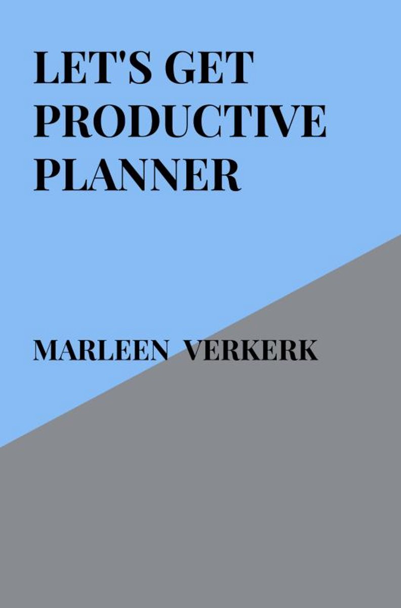 Soyons un planificateur productif