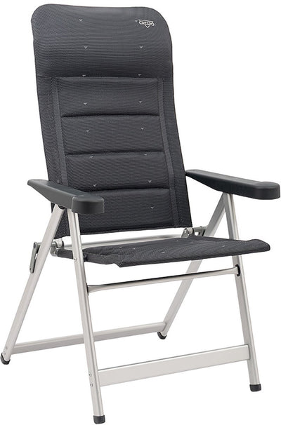Crespo - fauteuil inclinable - m - al 237 - deluxe - gris foncé