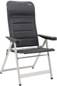 Crespo - fauteuil inclinable - m - al 237 - deluxe - gris foncé