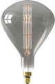 Calex Sydney XXL Titanium - Lampe LED E27 - source lumineuse à filament dimmable - 7,5W - lumière blanc chaud