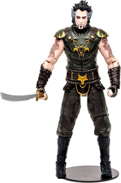 Mcfarlane toys dc gaming construire une figurine articulée ra's al ghul (arkham city) 18 cm