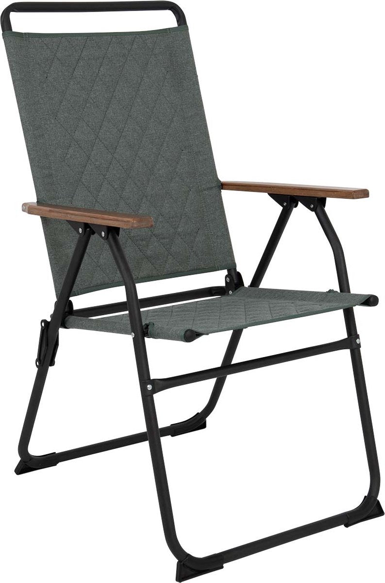 Bo-camp - industriel - chaise pliante - segrell - aluminium - vert