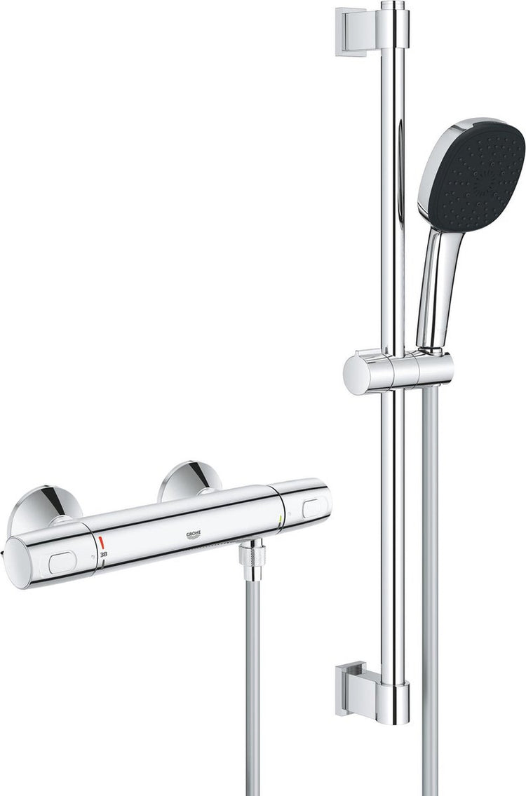 Grohe precision trend doucheset - waterbesparend - chroom