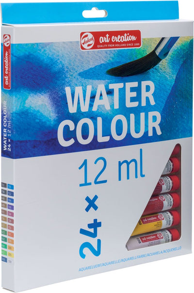 Ensemble de peinture aquarelle Talens art création 24 x 12 ml