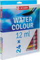 Ensemble de peinture aquarelle Talens art création 24 x 12 ml