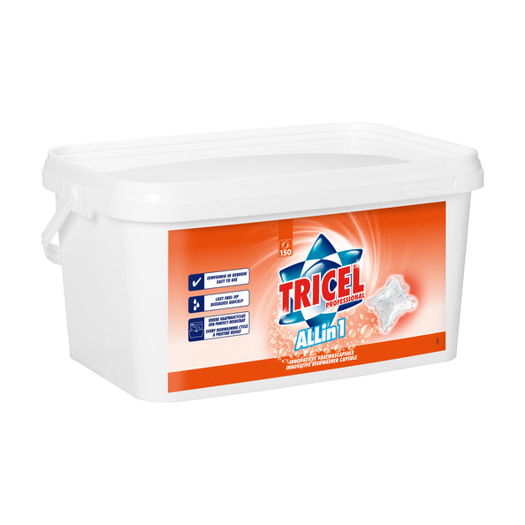 Dosettes pour lave-vaisselle Tricel (150 pièces)