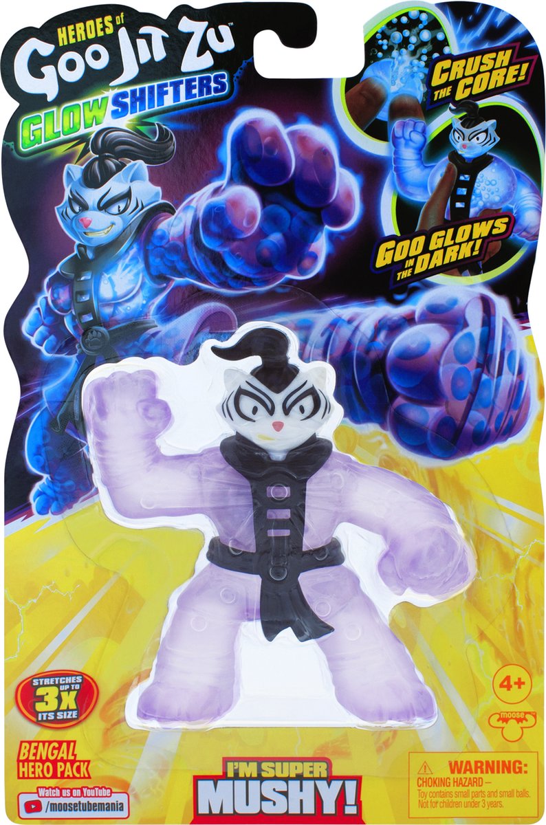 Goo Jit Zu Shifters Glow Bengal