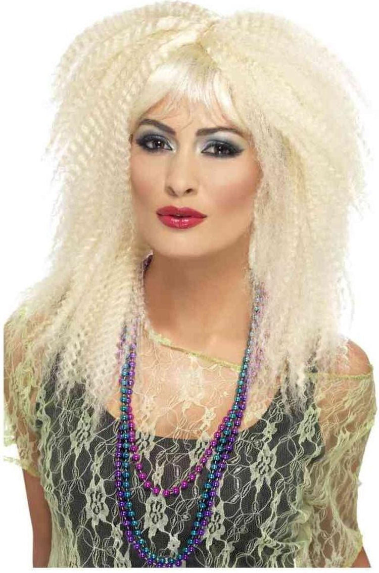 Smiffys Perruque rétro blonde pour femme – Perruque de déguisement – Taille unique