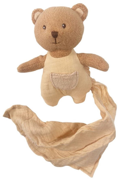 Doudou Egmont en coton biologique. doudou ours m