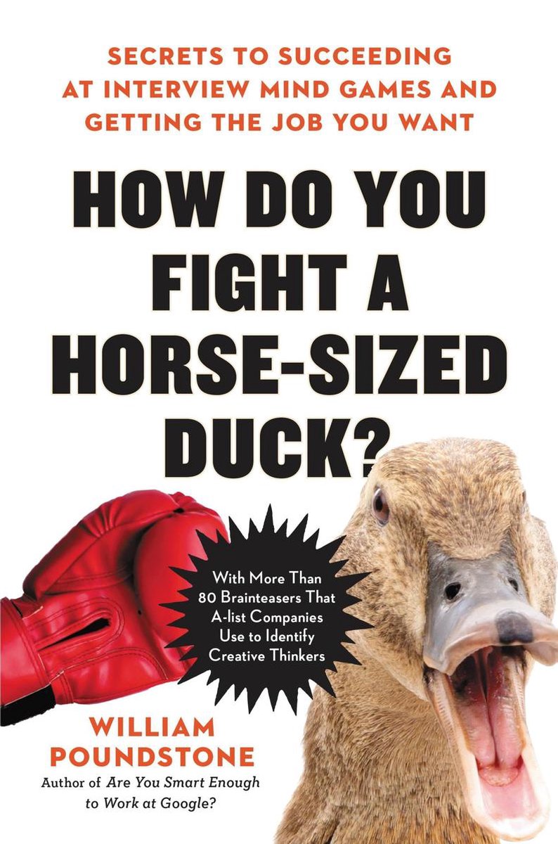 Comment combattre un canard de la taille d'un cheval ?