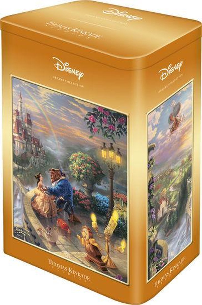 Schmidt Disney puzzle la belle et la bête 500 pièces en carton.