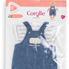 Corolle salopette en jean avec t-shirt petit explorateur - 30cm