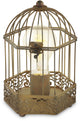 Eglo vintage harling - lampe de table - 1 lumière - couleur rouille