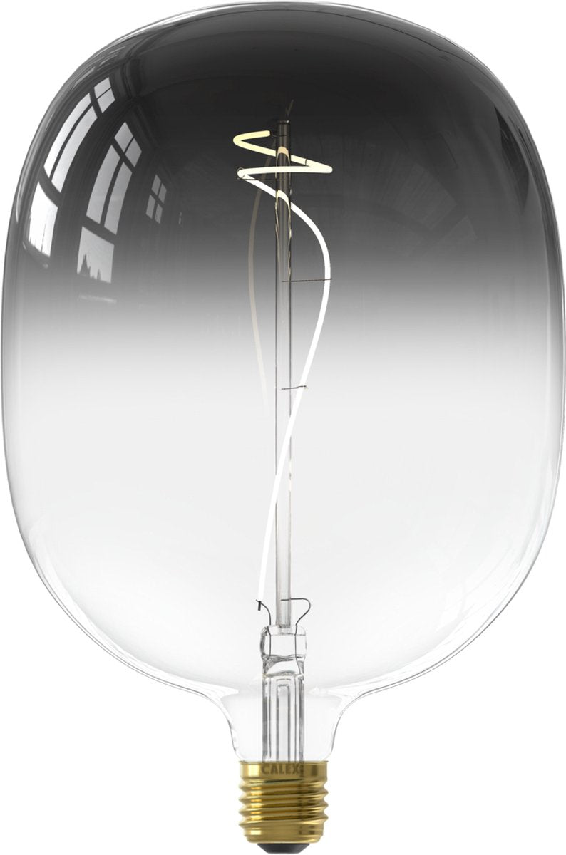 Calex avesta couleurs gris - lampe LED e27 - source de lumière à filament dimmable - 5w - lumière blanc chaud