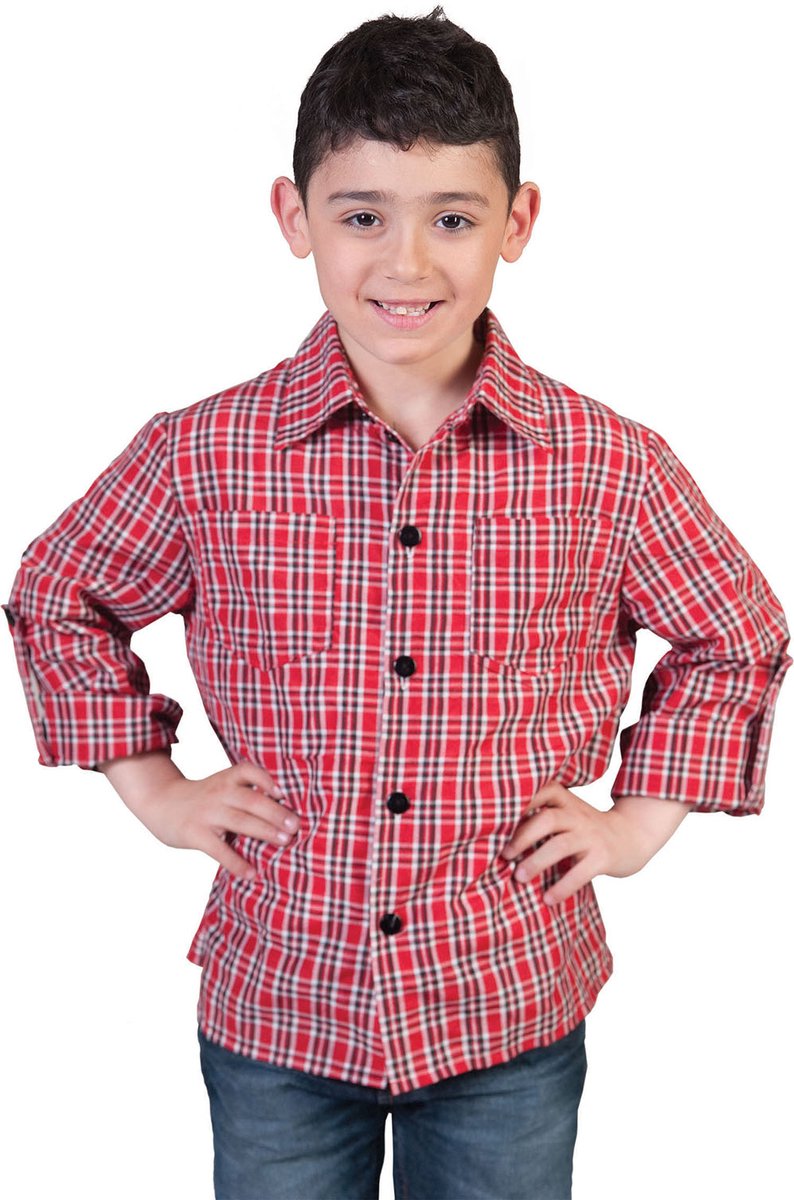 Garçon de chemise de cowboy de ranger de mode drôle