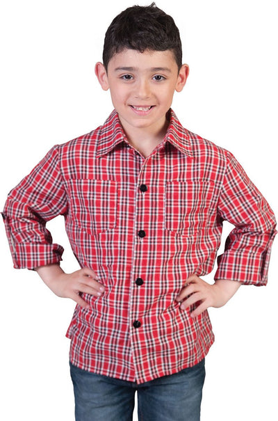 Garçon de chemise de cowboy de ranger de mode drôle