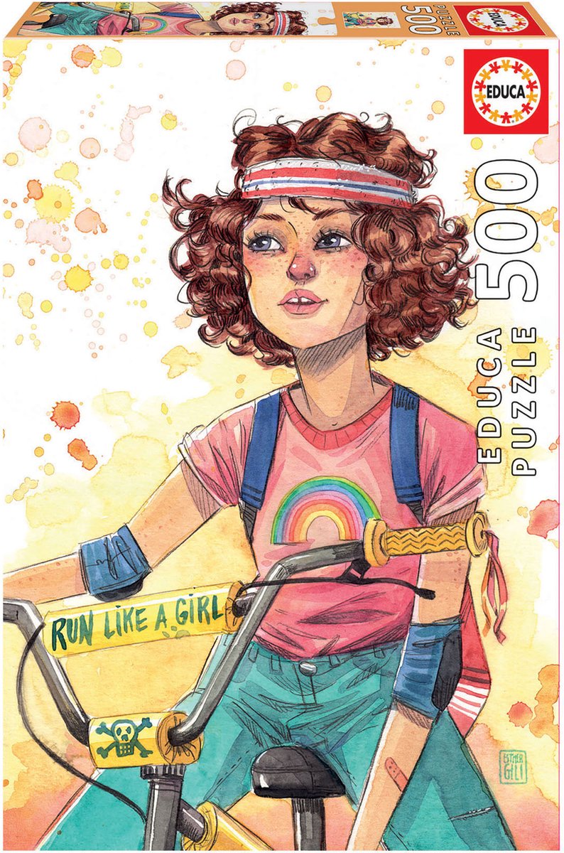 Educa - puzzle - 500 pièces - cours comme une fille