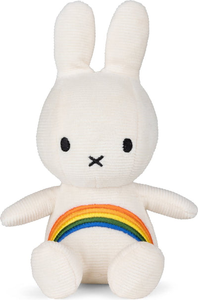 Bon ton toys Miffy - arc-en-ciel blanc cassé - 18 cm - 7''