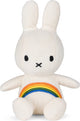 Bon ton toys Miffy - arc-en-ciel blanc cassé - 18 cm - 7''
