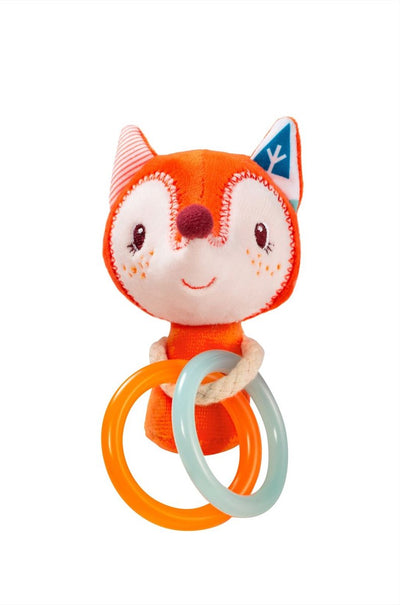 Lilliputiens - mini hochet - Alice le renard