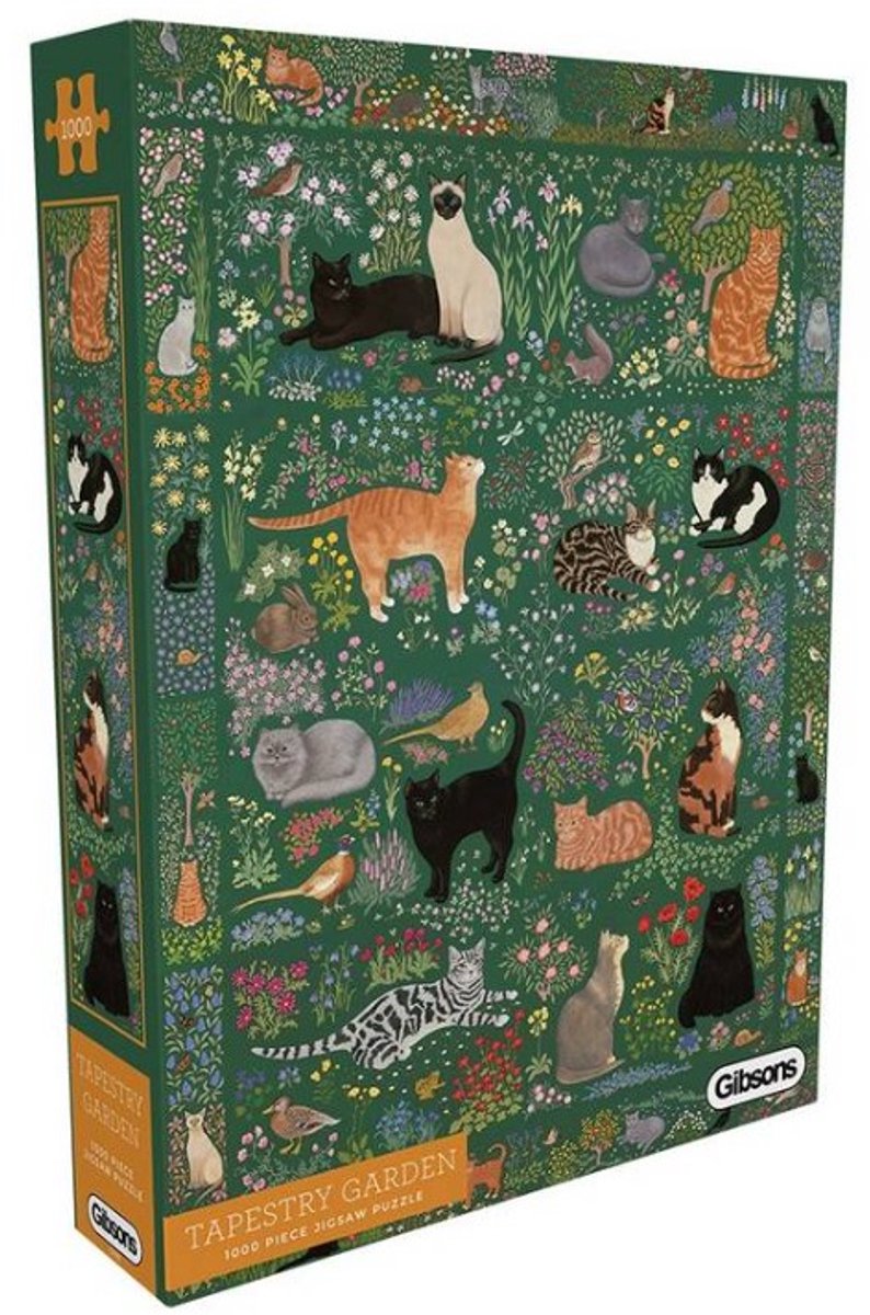 Gibsons - jardin de tapisserie (par sue boettcher) - 1000 pièces 49×68cm (l×h) - puzzle pour adultes
