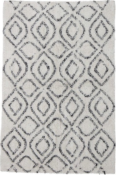 Bloomingville - tapis katie - blanc - coton