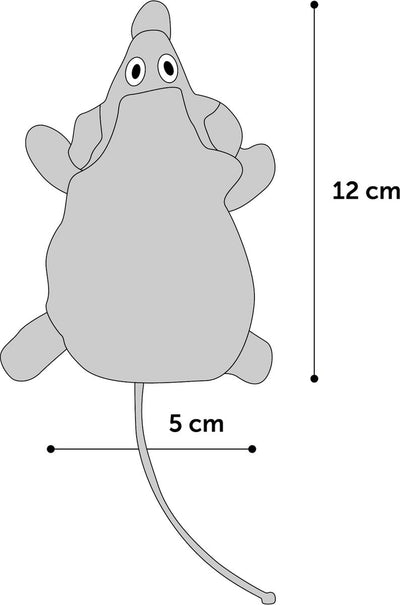 Flamingo - jouet pour chat souris rizzo - assorti - 12 x 5 x 5 cm