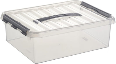 Sunware q-line boîte de rangement 10l transparente