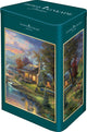 Schmidt - puzzle - Paradis de la nature - Thomas Kinkade - 500 pièces - enfants - à partir de 10 ans