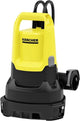 Pompe submersible double eau propre et sale Kärcher sp 16 000 - débit d'eau 16 000 l h - aspiration plate jusqu'à 1 mm - granulométrie max. 20 millimètres