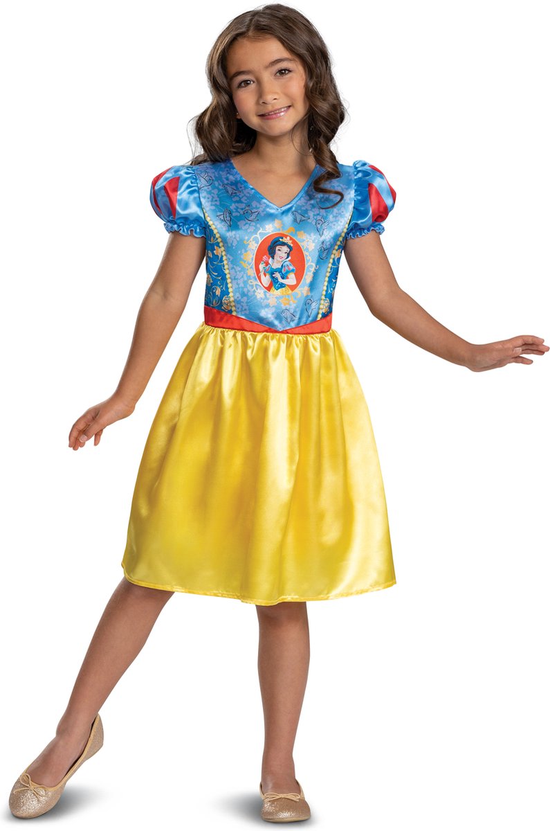 Déguisement princesse disney - Blanche Neige, Blanche Neige Basic Plus, taille XS (3-4 ans), fille