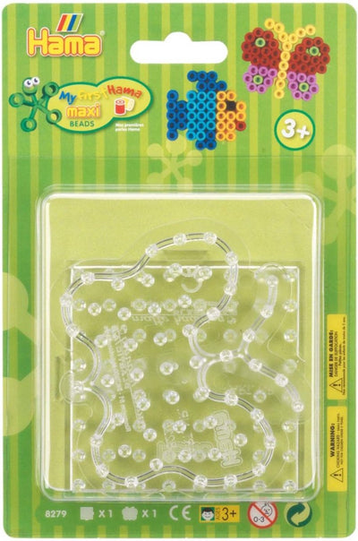 HAMA IRER Perles Plaques de papillon carré maxi