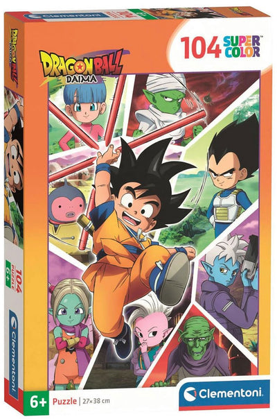 Clementoni - puzzle - dragon ball daima - portrait - 104 pièces - super - à partir de 6 ans