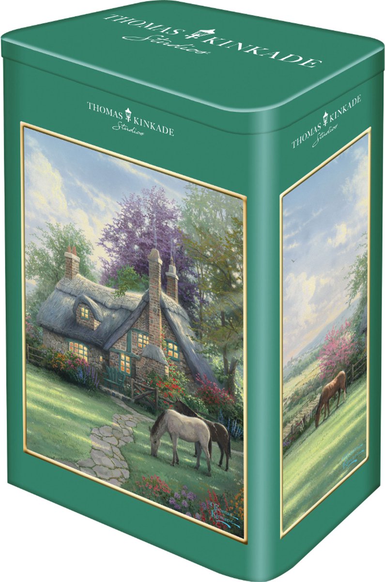 Schmidt - puzzle - une journée d'été parfaite - Thomas Kinkade - 500 pièces - enfants - à partir de 10 ans