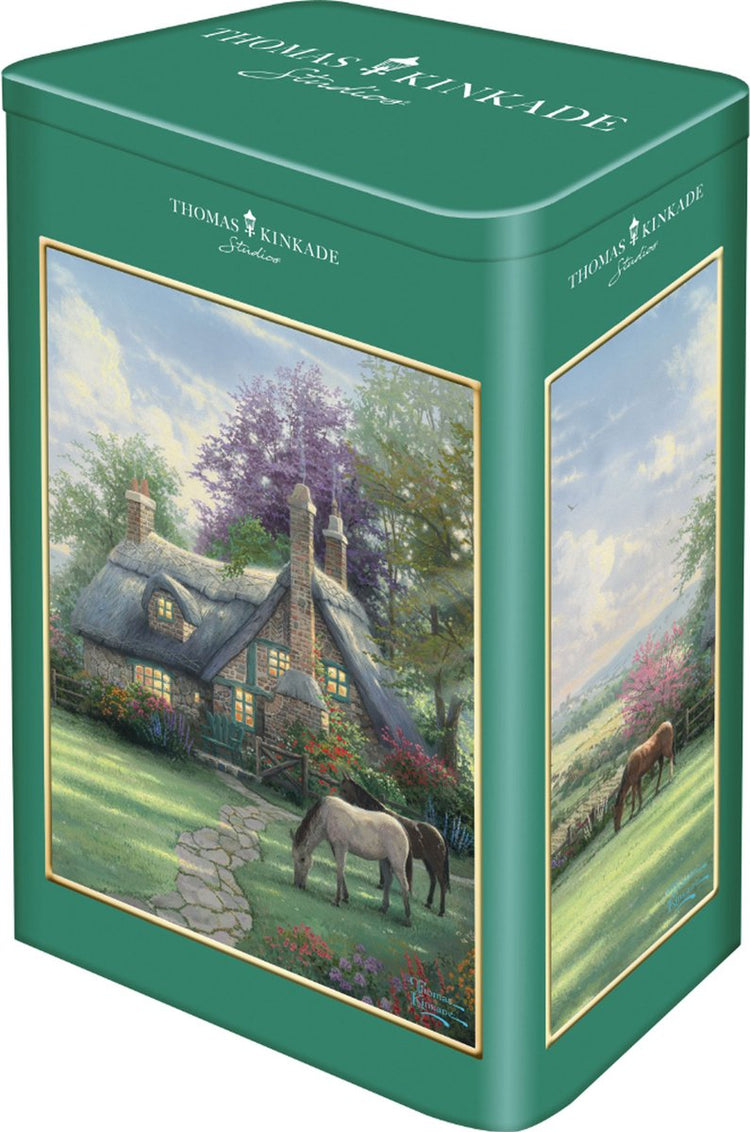 Schmidt - puzzle - une journée d'été parfaite - Thomas Kinkade - 500 pièces - enfants - à partir de 10 ans