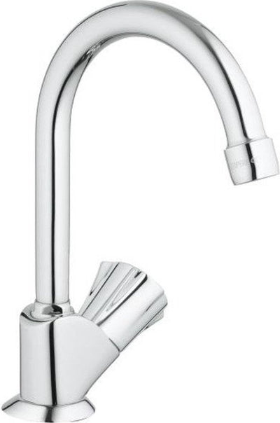 Robinet pour fontaine Grohe costa l - 1 raccord 2'' - bec haut - plage de rotation 360° - chrome