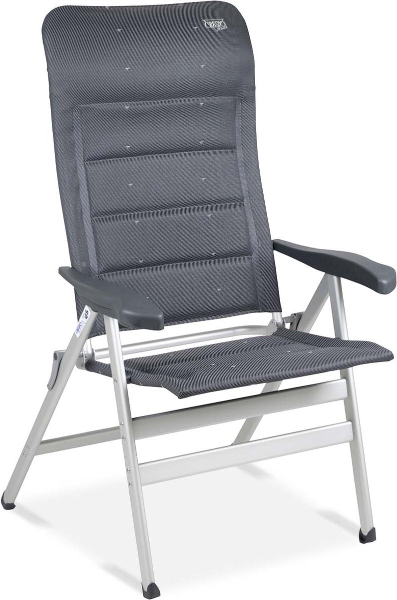Crespo - fauteuil inclinable - al 238 - deluxe - gris foncé