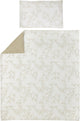 Housse de couette lit bébé branches Meyco - sable - 100x135cm
