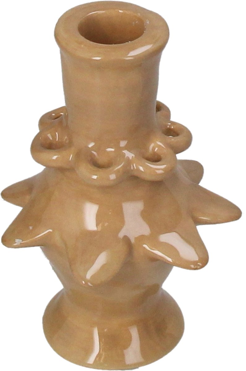 Chandelier collection Hd grès marron 8,8x8,8x13cm