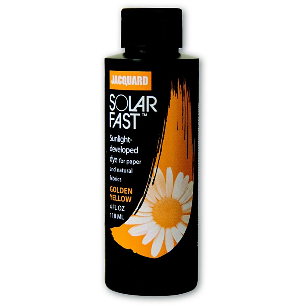 Jacquard Solarfast - Colorant léger-sensible, jaune doré (100), 118 ml 1 bouteille