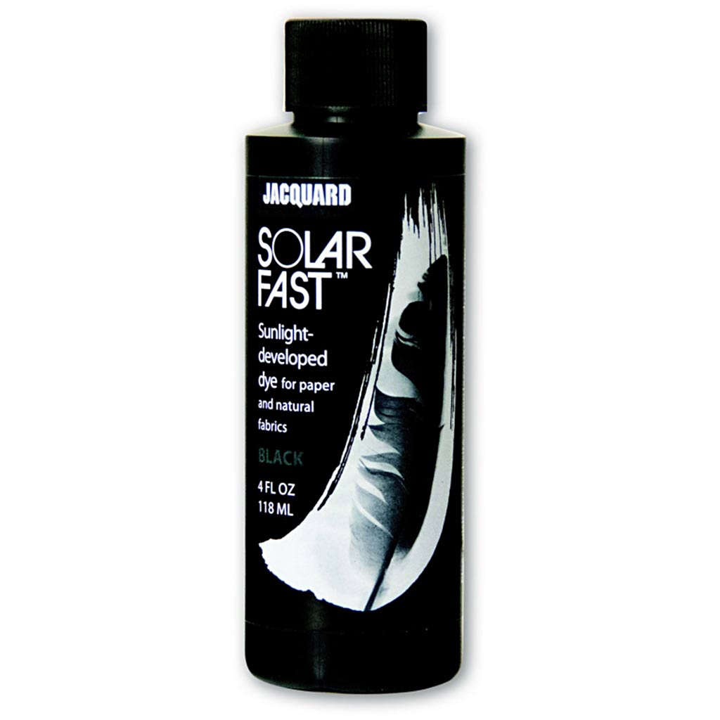 Jacquard Solarfast - Light-Sensitive Colorant, noir (113), 118 ml 1 bouteille