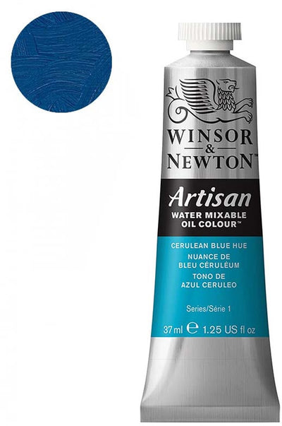 Winsor Newton Artisan Couleur à l'huile miscible à l'eau Bleu céruléen Teinte 138 37 ml