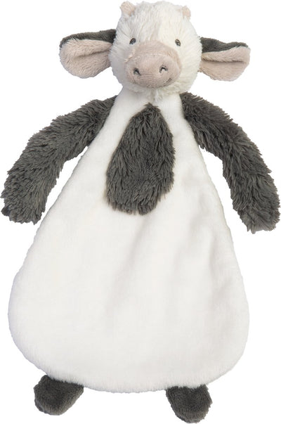 Happy horse vache casper doudou - blanc gris - cadeau bébé