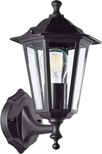 Brilliant carleen - lampe d'extérieur - ip44 - e27 max 1x40w - noir
