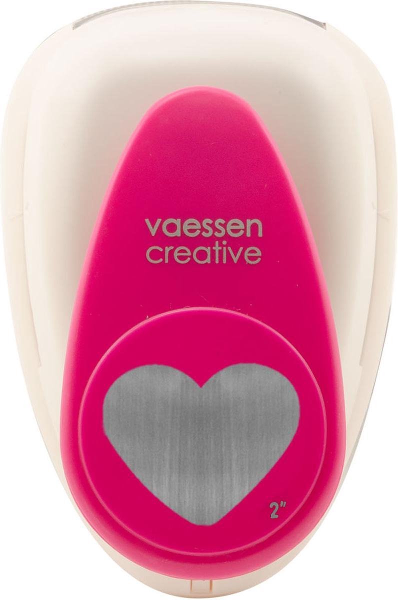 Vaessen creative punch - figure punch - coeur - 4,1 x 4,9 cm
