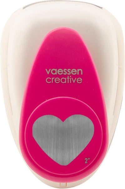 Vaessen creative punch - figure punch - coeur - 4,1 x 4,9 cm