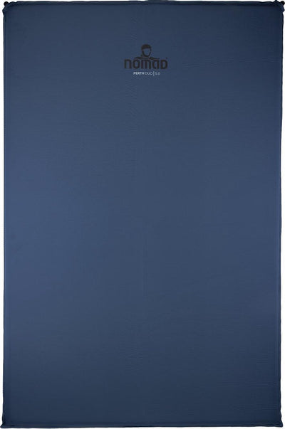 Duo nomade perth 5.0 | tapis de couchage | 198x130 | 5 cm d'épaisseur | bleu foncé | camping confortable