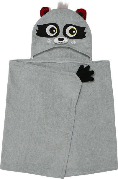 Cape de bain enfant Zoocchini - Rocco le raton laveur