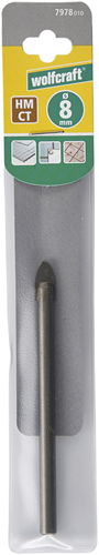 Foret pour carrelage et verre Wolfcraft | ø8mm | 1 pièce - 7978010